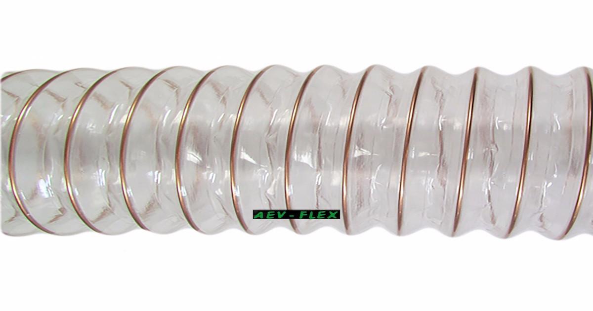 aev flex vente gaines flexibles pour aspiration ventilation aluminium pvc inox ou polyure thane
