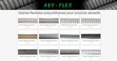 Pourquoi acheter les flexibles polyuréthane pour produits abrasifs chez AEV Flex ?
