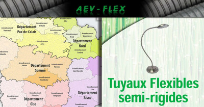 Tuyaux flexibles semi-rigides Lille & Hauts de France : la solution AEV Flex